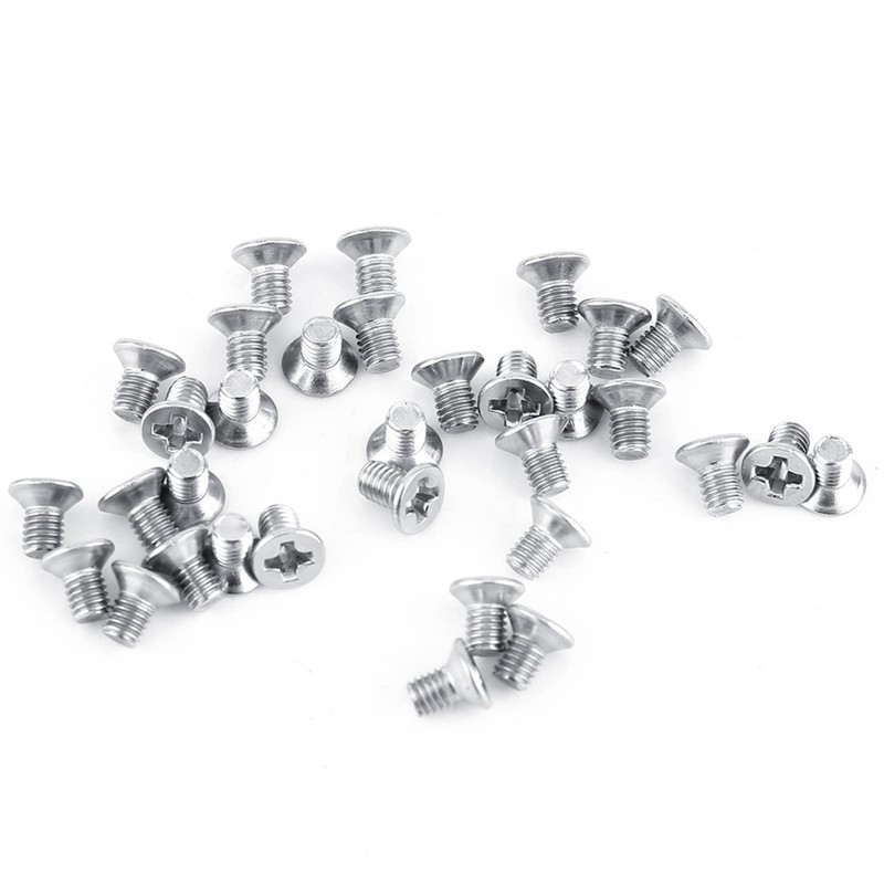 M3 Flat Head Countersunk Screw Fixing Full Thread Stainless Steel