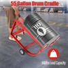 CUBELLIN 55 Gallon Drum Cradle 600lbs Capacity Oil Drum Rack