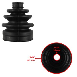 Replacement Powersports Parts – High-Performance Components for Front Axle Outer CV Boot Kit For Kawasaki Prairie 650 KVF650 4X4 2002 2003 Mod-C83C-4227