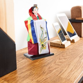 ULTECHNOVO Korean Hanbok Doll Decoration Collectible Figurine Traditional Korean Crafts