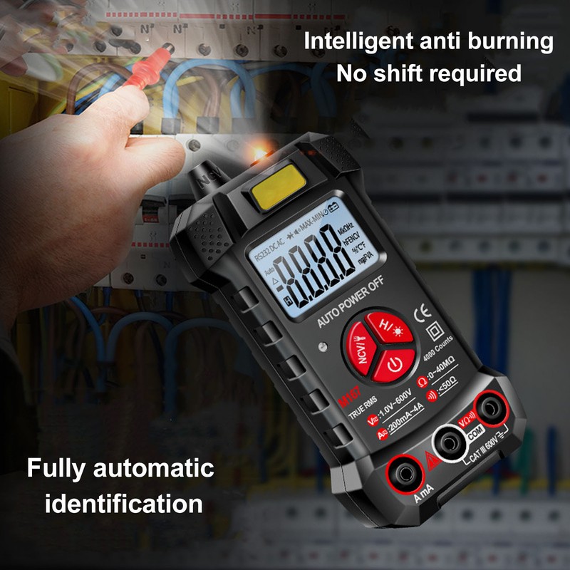Multimeter Automatic Recognition Accurate Portable Professional Digital Multimeter