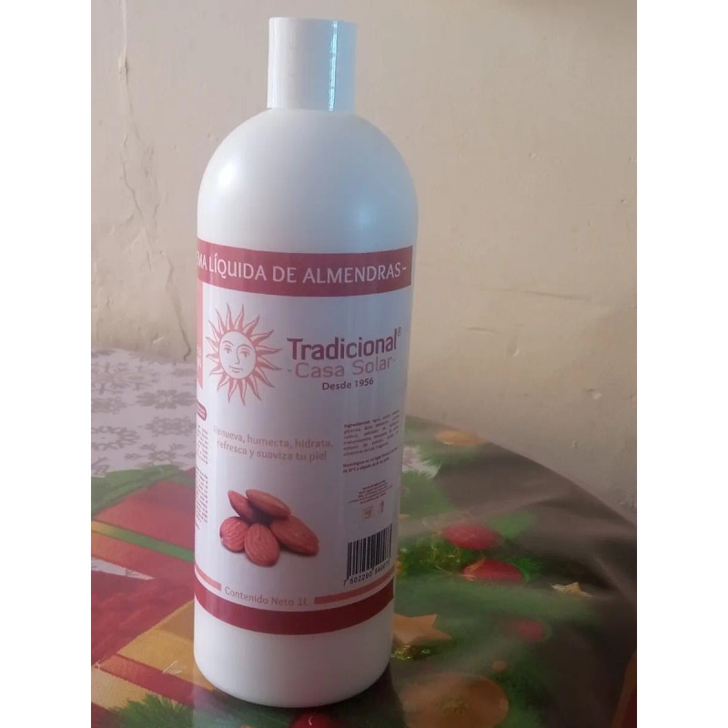 Crema Corporal Almendras Casa Solar Hidratante