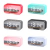Portable Mini Voice Broadcast Alarm Clock with Wireless Bluetooth Card
