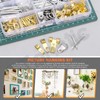 Tanstic 239 Pieces Picture Hanging Kit, Picture Hanger with D-Ring,