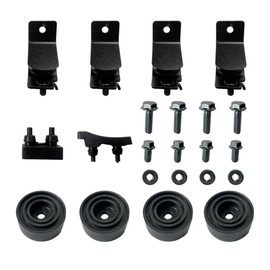 POWER PRODUCTS Frame Shock Absorbing Seat and Anti-Vibration Mounts with Bolts- Replacement for Predator Some Inverter Generator Surge 2000 Watt Diagram Part Ref#28 29