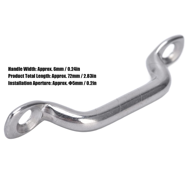 10Pcs Top Pad Eye 316 Stainless Steel Pad Eye Strap
