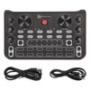 Live Sound Card, Bluetooth Mini Audio Mixer Board with Sound