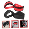 WOONEKY Exercise Bike Straps Bike Pedal Straps Comfort Fit Wide