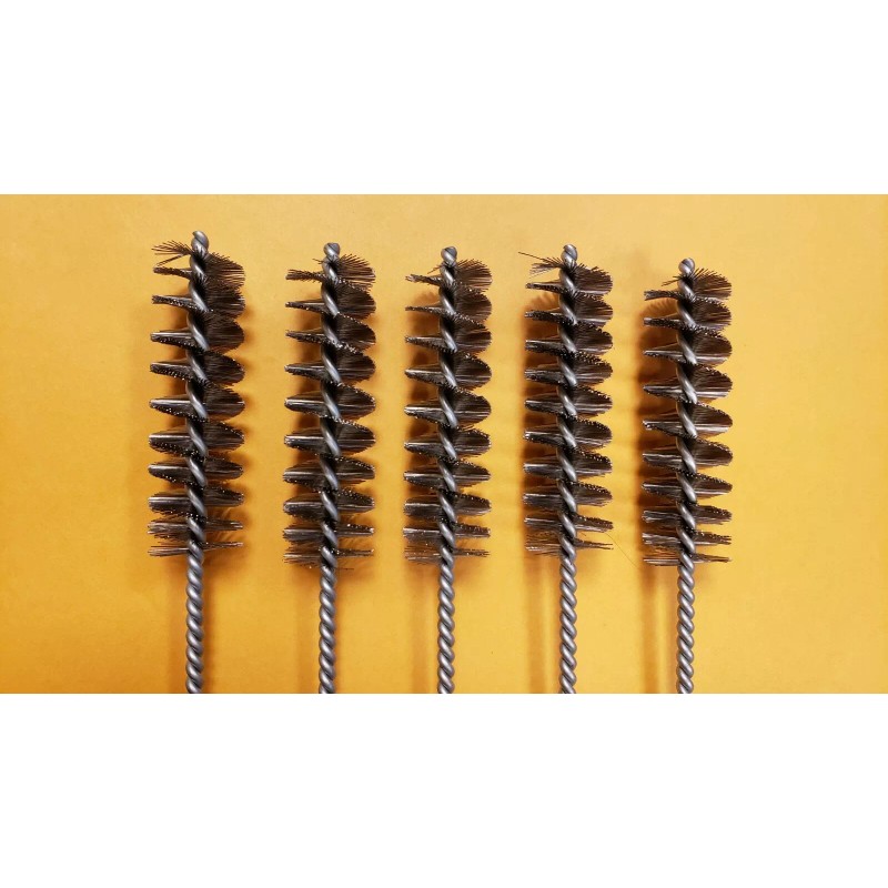 HIGHTBRUSH 33620 1'' stainless steel tube brush 5 pack