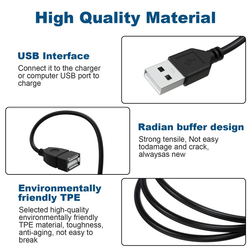 Zosvoses Go Air Pop Charger Cord Compatible with JLab Go