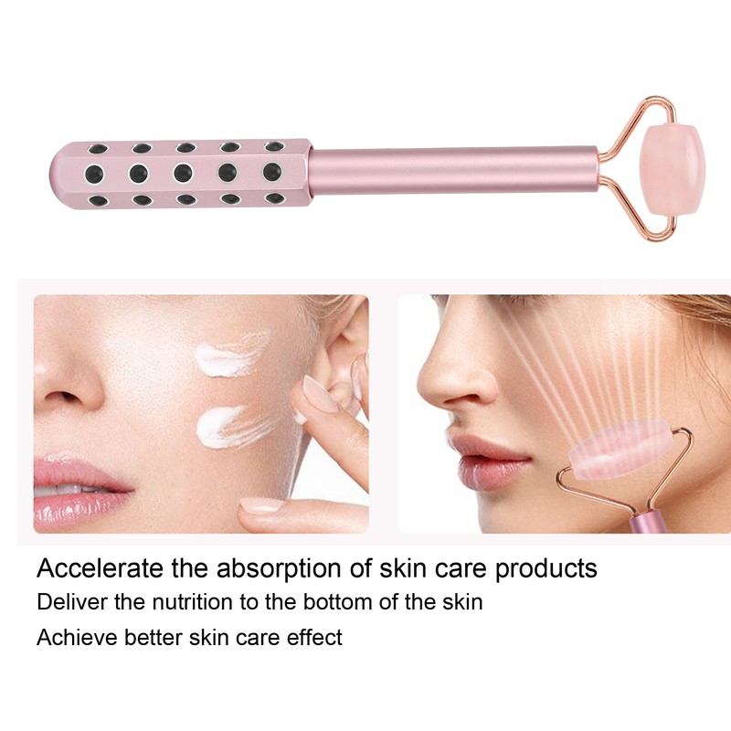 2‑In‑1 Massage Roller Germanium Face Slimming Tightening Wrinkle Removal Massage