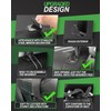 Teoenix Car Seat Headrest Hook, 2 Pack Leather Car Purses