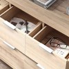 JNRFTY Pack of 10 White Handles Hidden Modern Furniture Handles