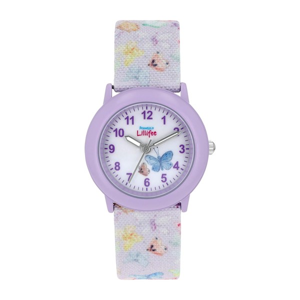 Prinzessin Lillifee Girl's Children's Quartz Watch Analogue with Textile Strap,
