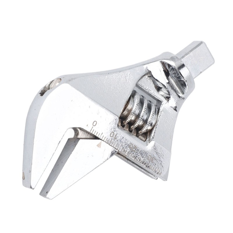 Adjustable Wrench Head Industrial Grade Torsion Ultra Large Opening CRV