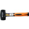 2LB STONING HAMMER SHORT HANDLE COMFORT GRIP FIBREGLASS RUBBER SHAFT DIY TOOL