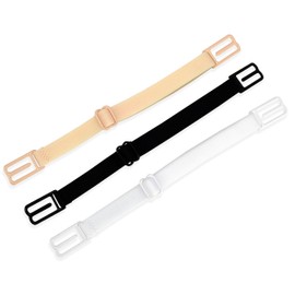 Razor Bra Strap Clips Holder Women’s (Beige - Black - White) Medium