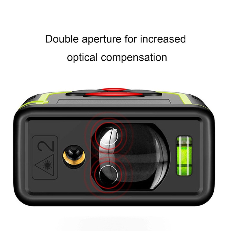 Infrared Laser Distance Meter Finder Large Backlit Screen High Accuracy