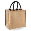 Westford Mill, Medium Jute Shopping Bag, natural