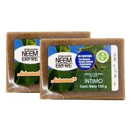 Bienestar Neem Erfre Paq 2 Jabón Intimo Hoja De Neem-bienestar Neem Erfre
