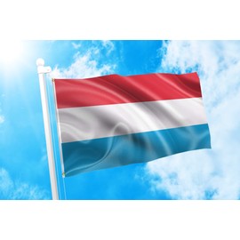 DMSE - Bandera de Luxemburgo de 3 x 5 pies, 100 % poliéster, 100 D