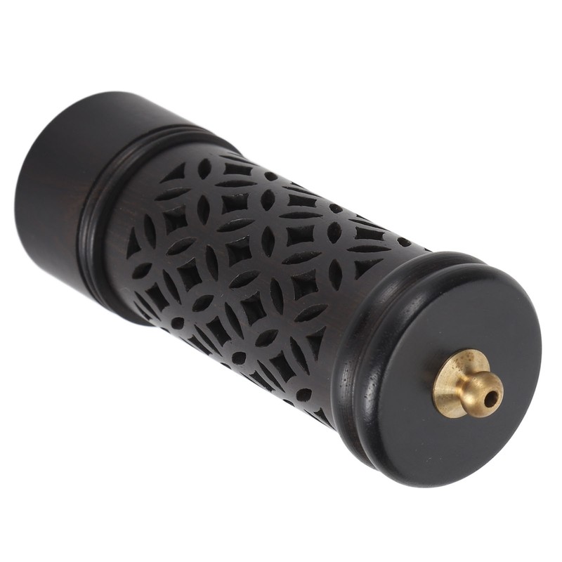 Standing Incense Stick Burner Sandalwood Carved Decorative Incense Stick Holder