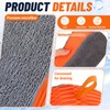 Singhoow 4 Pack Large Microfiber Car Wash Sponges, Cleaning Extra