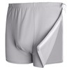 Men's Post-Surgery Tear Away Shorts, Loose Fit Cotton Shorts with