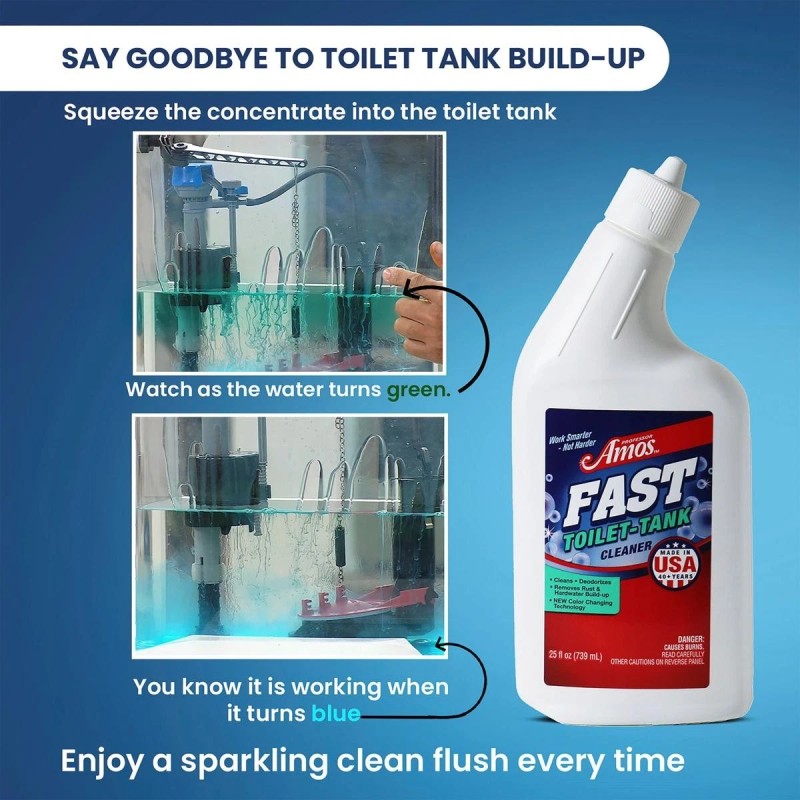 Professor Amos FAST Toilet & Tank Cleaning Solution 33 fl