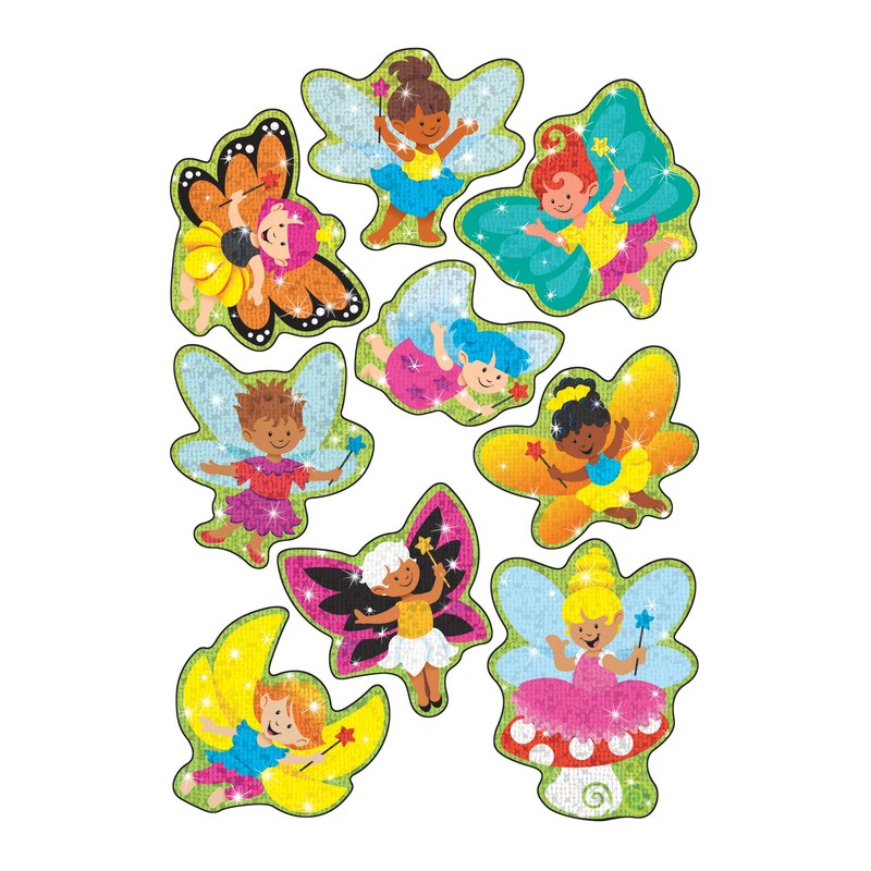 Trend T63360 Glitter Flittering Fairies 18 Pieces