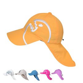 iQ-Company children's cap IQ UV 200, orange, 50-55 cm