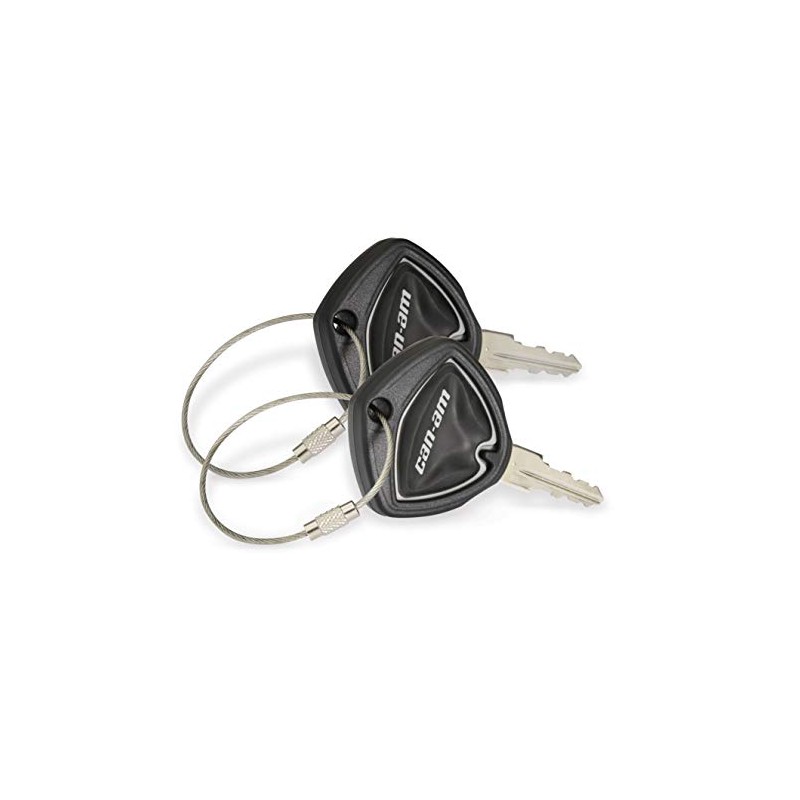 Big Bike Parts 41-182BK Black Can-Am Spyder Key Covers, 2