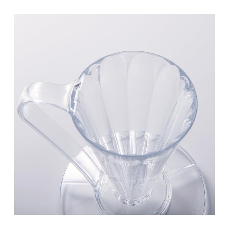 Flower Dripper DEEP27 Clear (Single Cup) FDD-27 Deep Dripper Deep