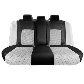 FH Group Custom Fit Car Seat Covers Specifically Made for 2018-2022 Honda Civic Sport | EX | EX-L | Touring, Rear Set Gray Ultraflex Neoprene Waterproof Car Seat Cover