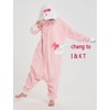 Eonxius Magic Novelty Hooded Onesie One Piece Pink Pajamas for