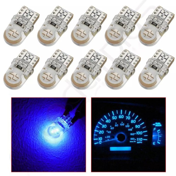 hightechdeals8 10X Blue Error Free COB LED T10 194 168