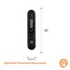 MasterChef Meat Thermometer Probe, Wireless Food Temperature Checker with Instant