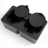 GRAND ORANGE Dual Cup Holder Insert Compatible with 007-2014 Chevy