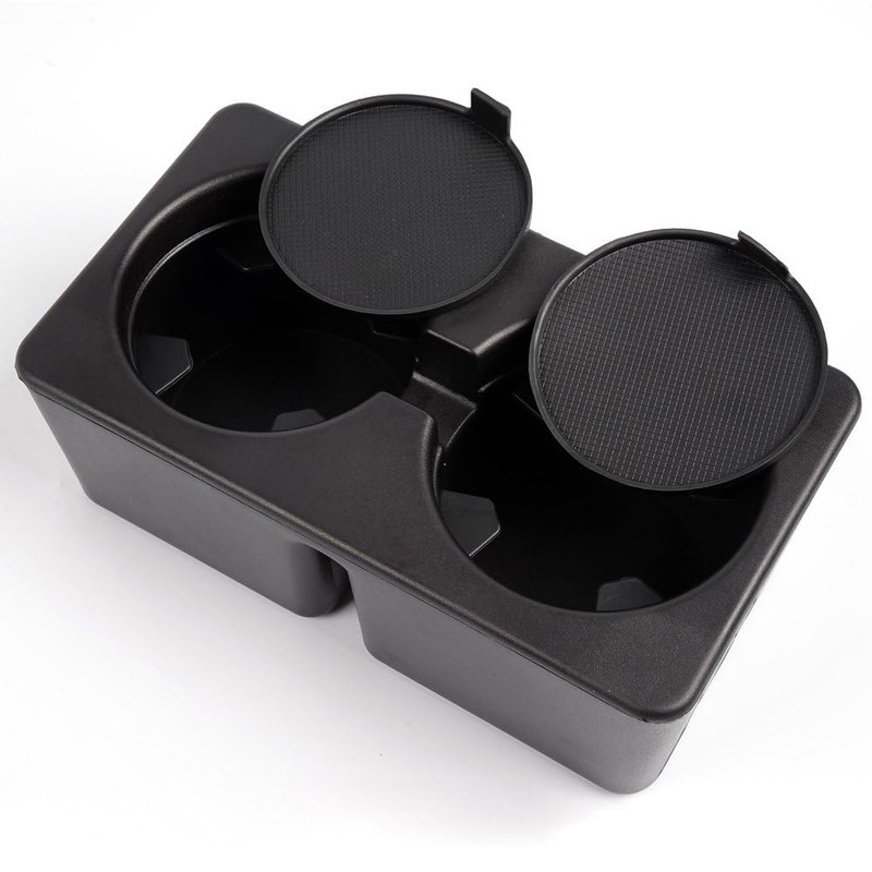 GRAND ORANGE Dual Cup Holder Insert Compatible with 007-2014 Chevy