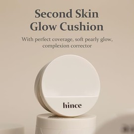 hince Second Skin Glow Cushion-12g | Skin Foundation dewy, glow, long-lasting, classy, clean beauty, lightweight, natural look,refreshing, moisturizin