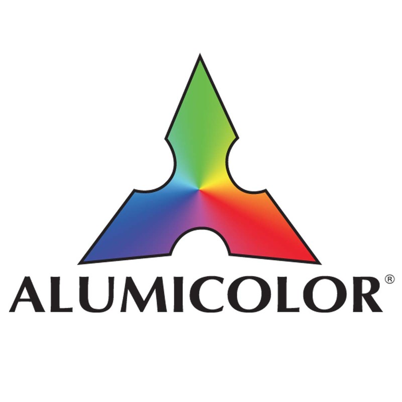 Alumicolor AlumiCutter Aluminum Steel Straight Edge for Office, School, Engineering