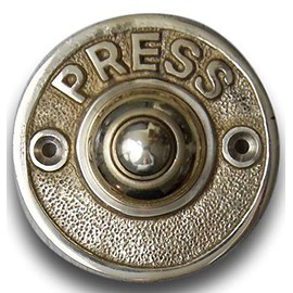 Solid Brass Door Bell Push Button