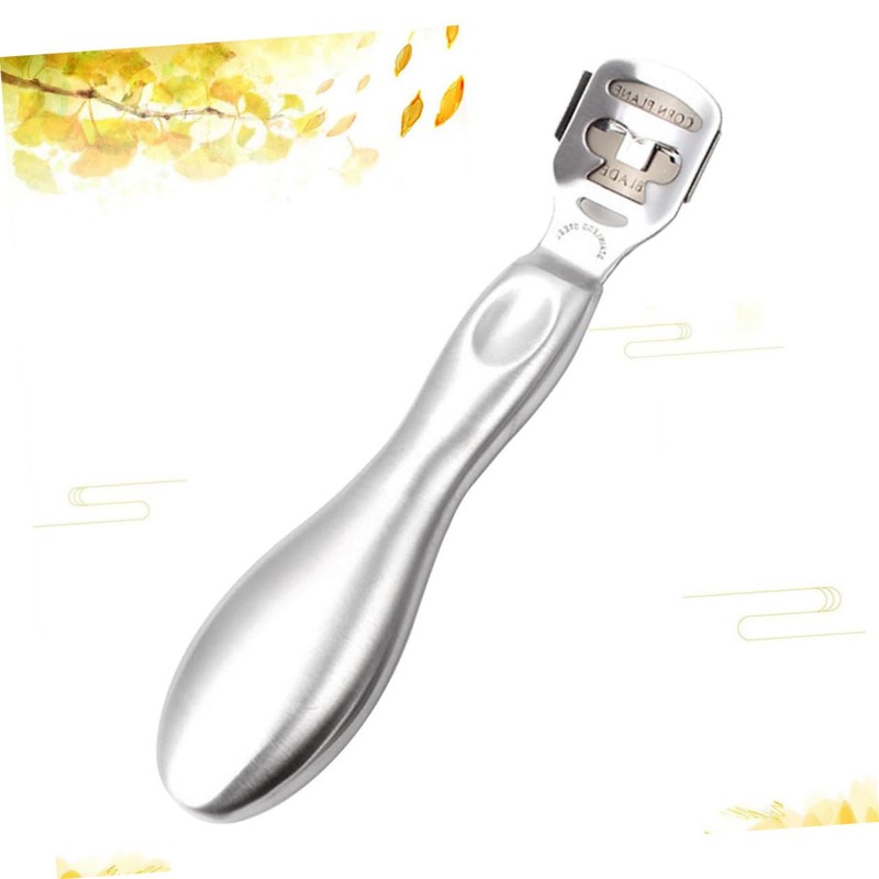 Baluue Foot Callus Shaver Cuticle Remover Tool Stainless Steel Kit