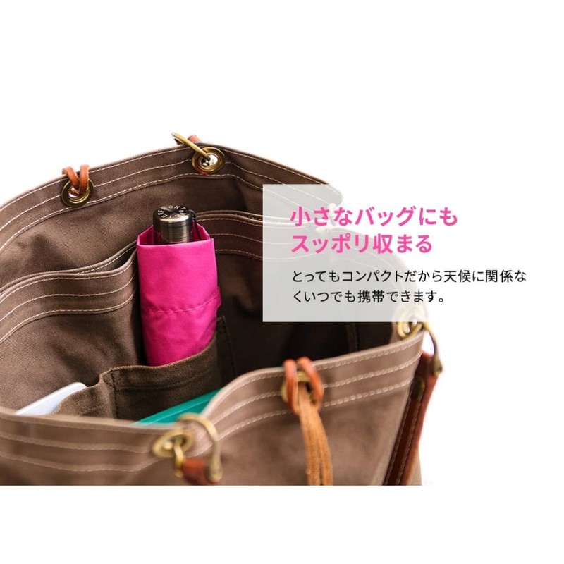 Waterfront (Water Front) Pink 50 cm uxo-ta-baria Windproof 6 Ribs
