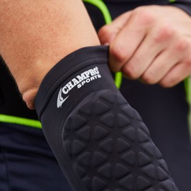 Champro TRI-FLEX Forearm Pad (Black, Large)