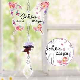 CadeauJoie Gifts for Women, Crystal Sun Catcher, Birthday Gift for Women, Mother's Day Gift for Mum, Gift for Girlfriend, Mum, Grandma, Birthday, Mother's Day, Easter, Wedding Anniversary