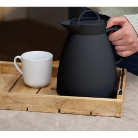 Alfi Dan Insulated Thermos Can 1.0 L Black Plastic