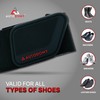 Autodomy Motorcycle Shoe Protector Scooter, ATV, Quad (Black)