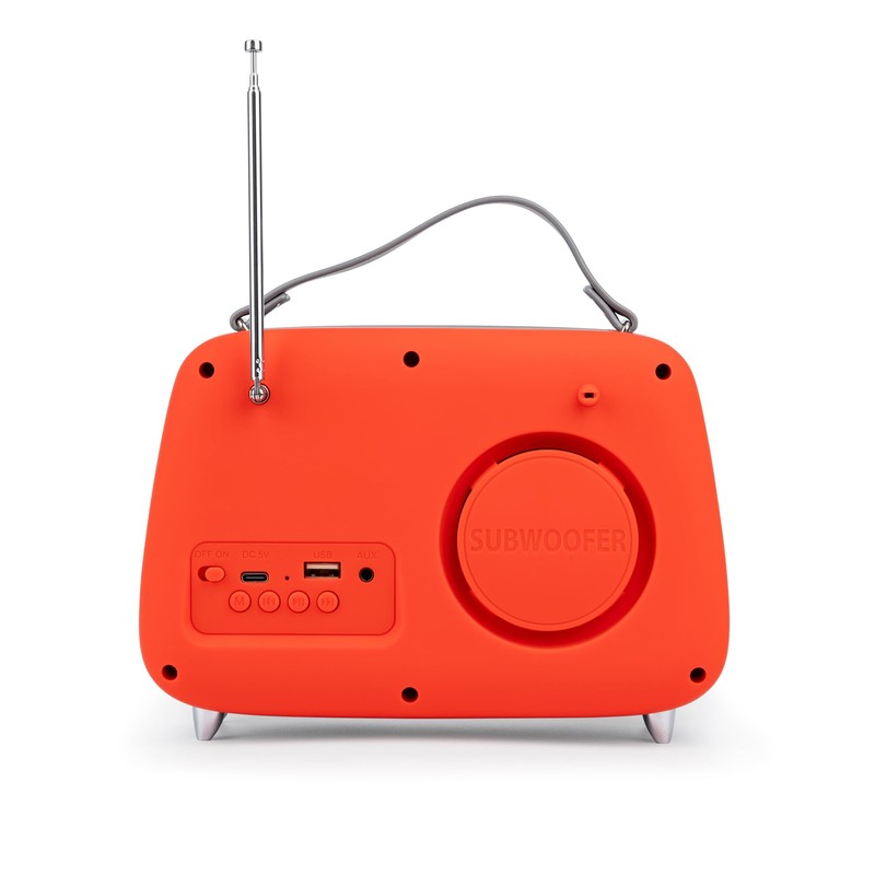 Roxel RFM01 Retro FM Radio Party speaker – Timeless Design,