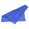 WKG Bandana, Paisley, Made in Japan, Cotton Handkerchief, blue, (marine